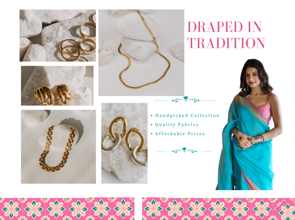 transform your look with our exquisite collection of sarees n jewellery. whether it's a special occasion or a casual outing, we have sarees that suit every style and mood